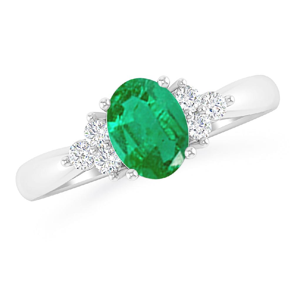 White Gold - Emerald