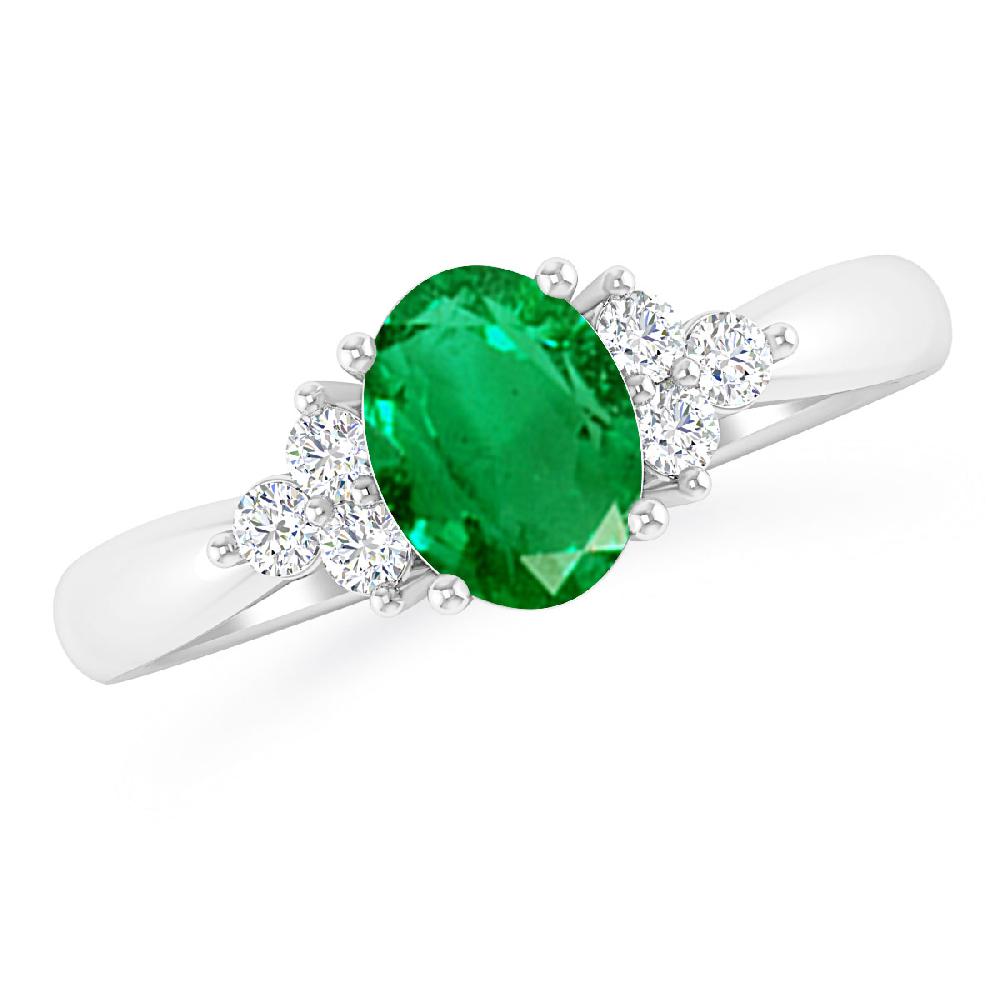 White Gold - Emerald