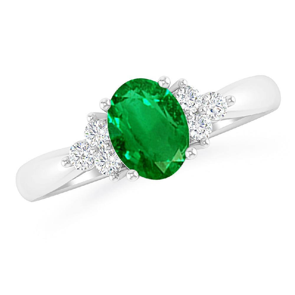 White Gold - Emerald