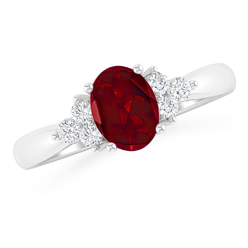 White Gold - Garnet