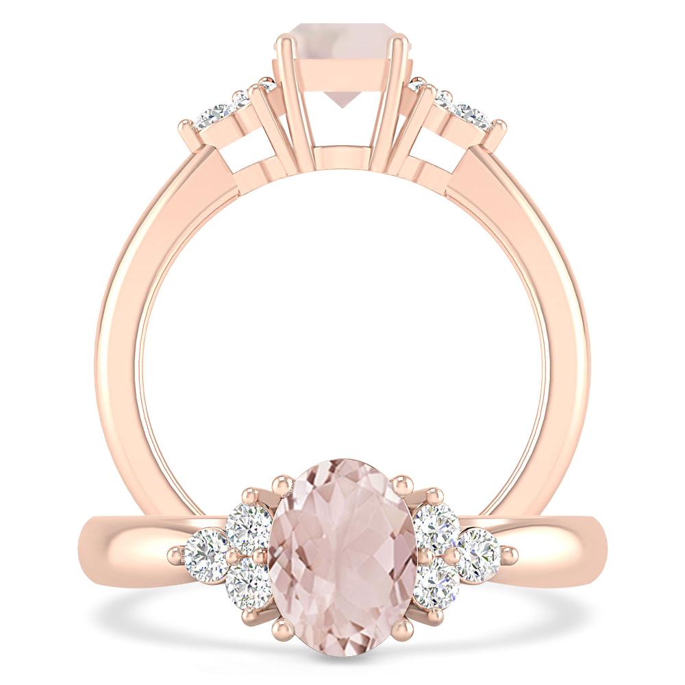 Rose Gold - Morganite