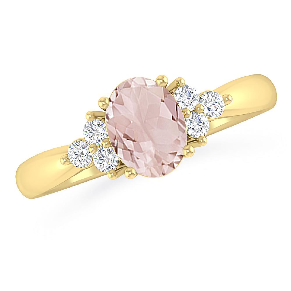 Yellow Gold - Morganite