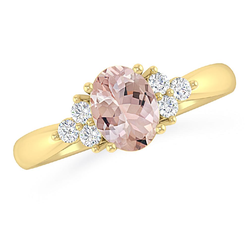 Yellow Gold - Morganite