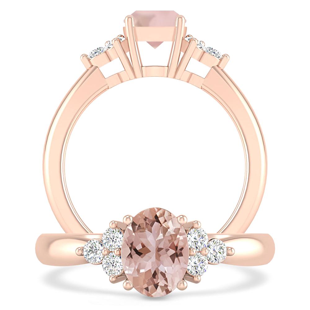 Rose Gold - Morganite