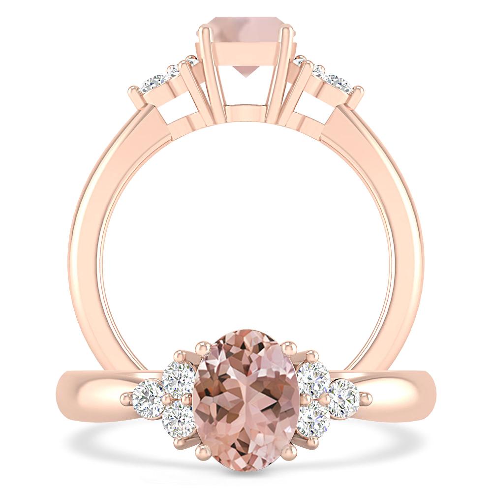 Rose Gold - Morganite