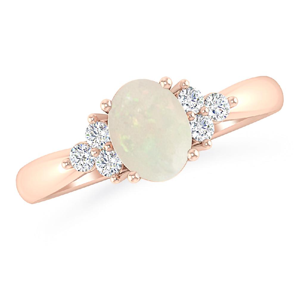 Rose Gold - Opal