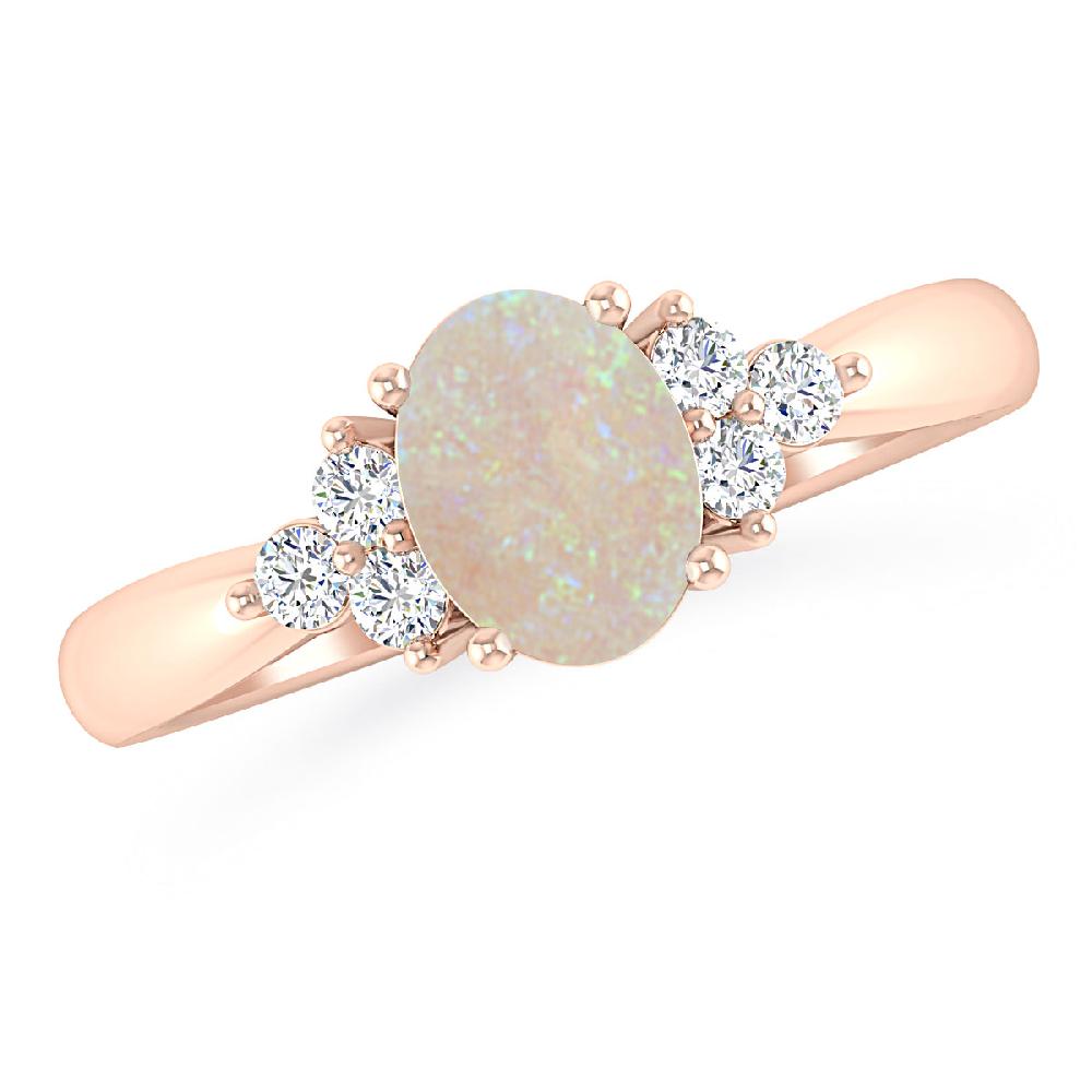 Rose Gold - Opal