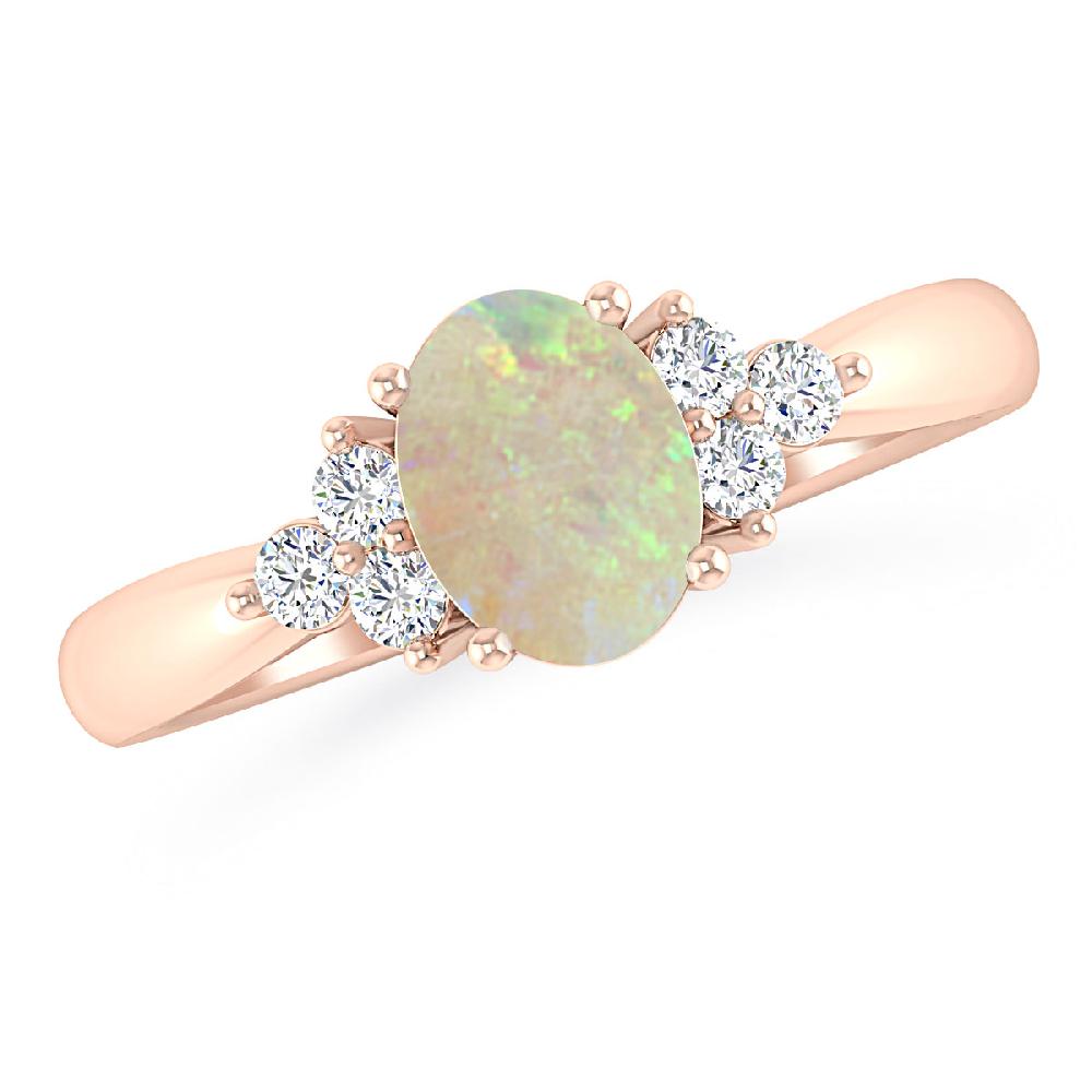 Rose Gold - Opal