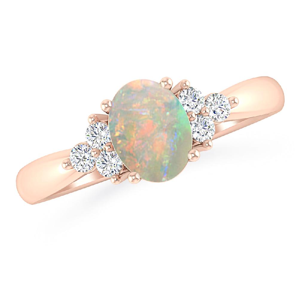 Rose Gold - Opal