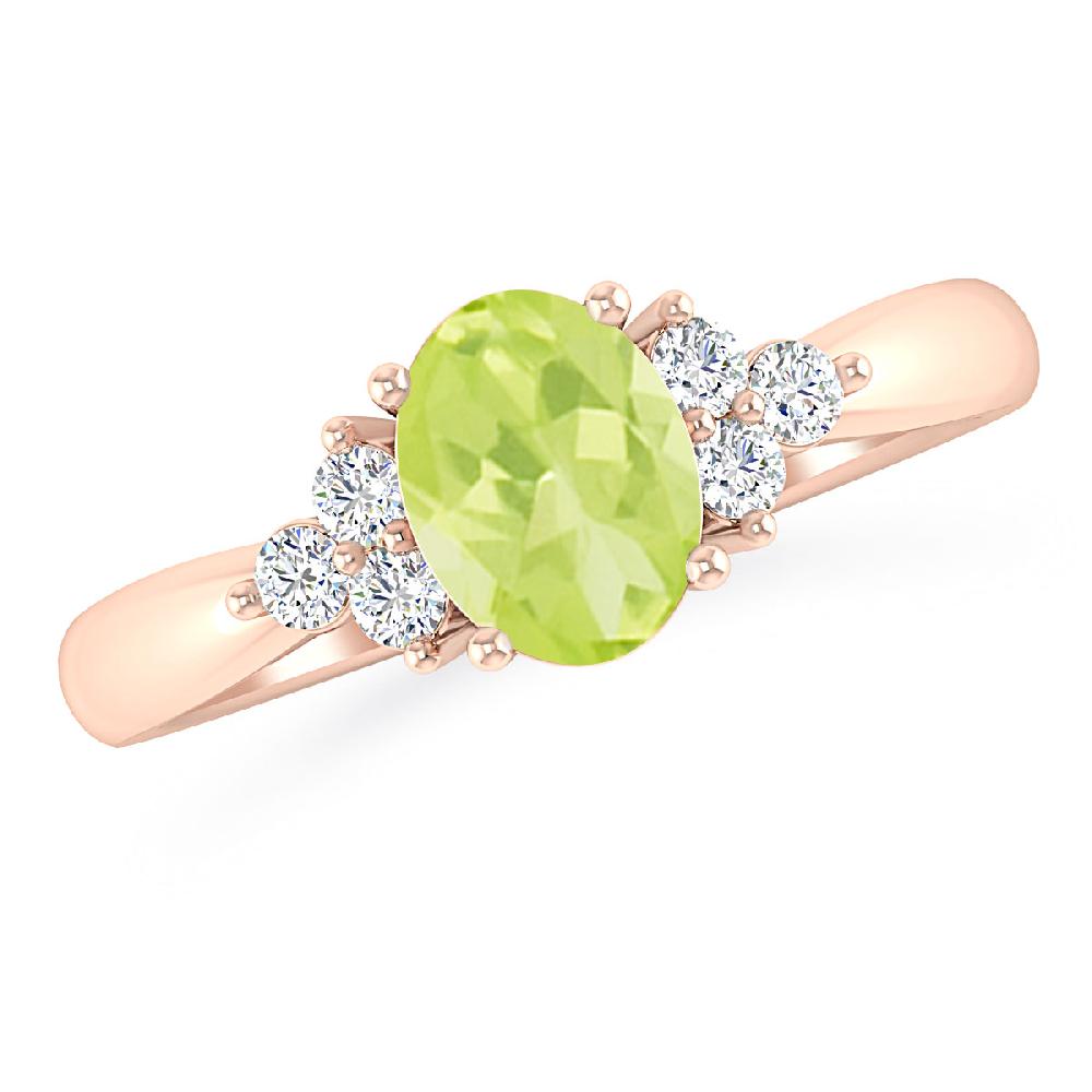 Rose Gold - Peridot