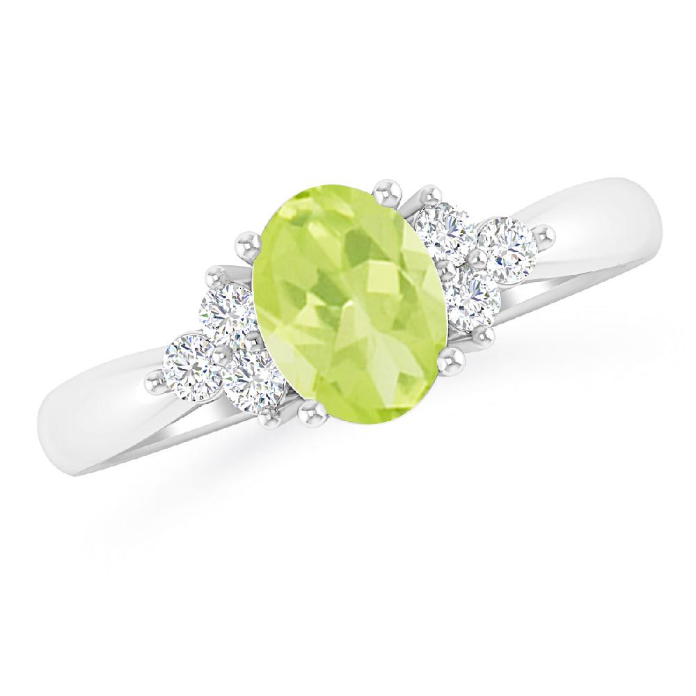 White Gold - Peridot