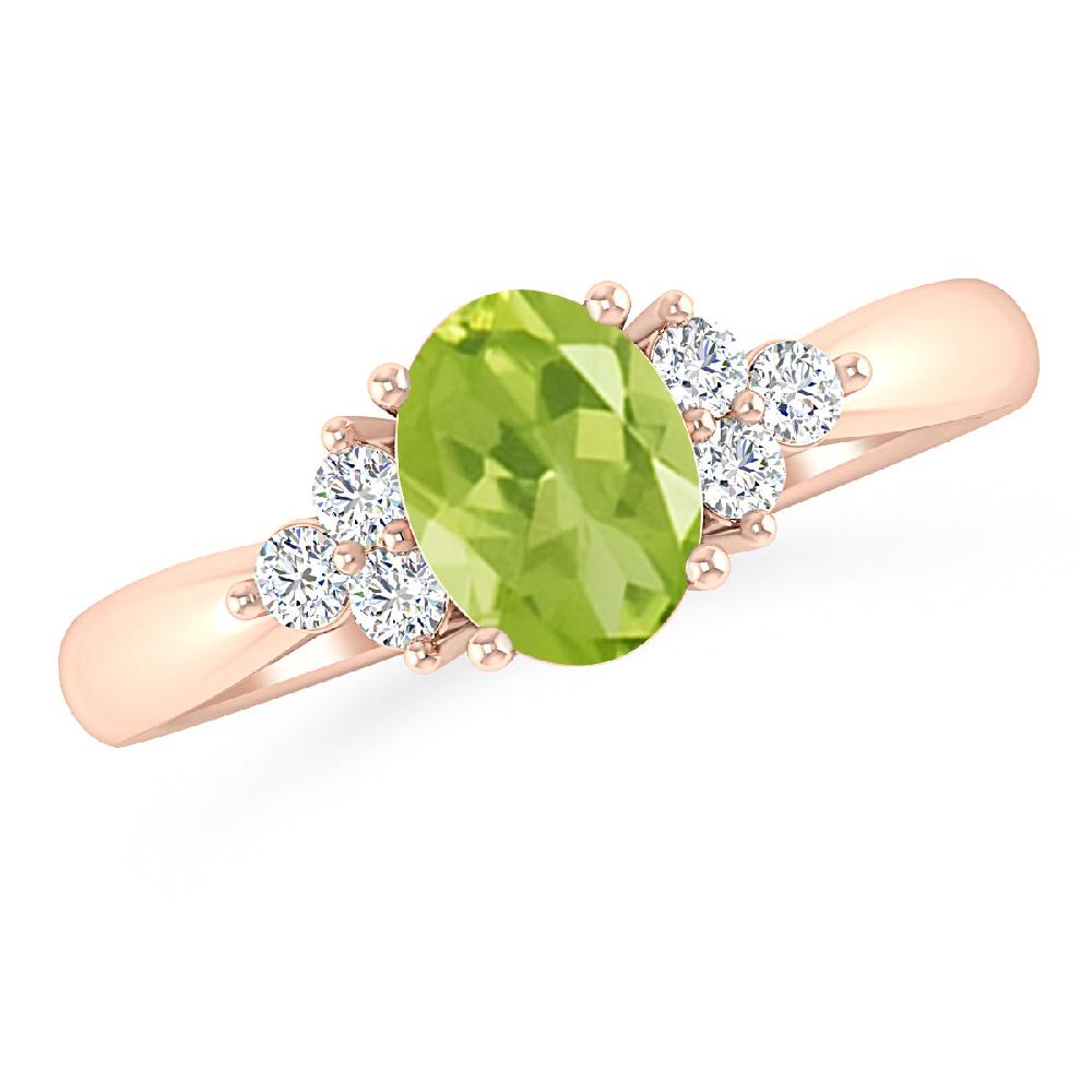 Rose Gold - Peridot