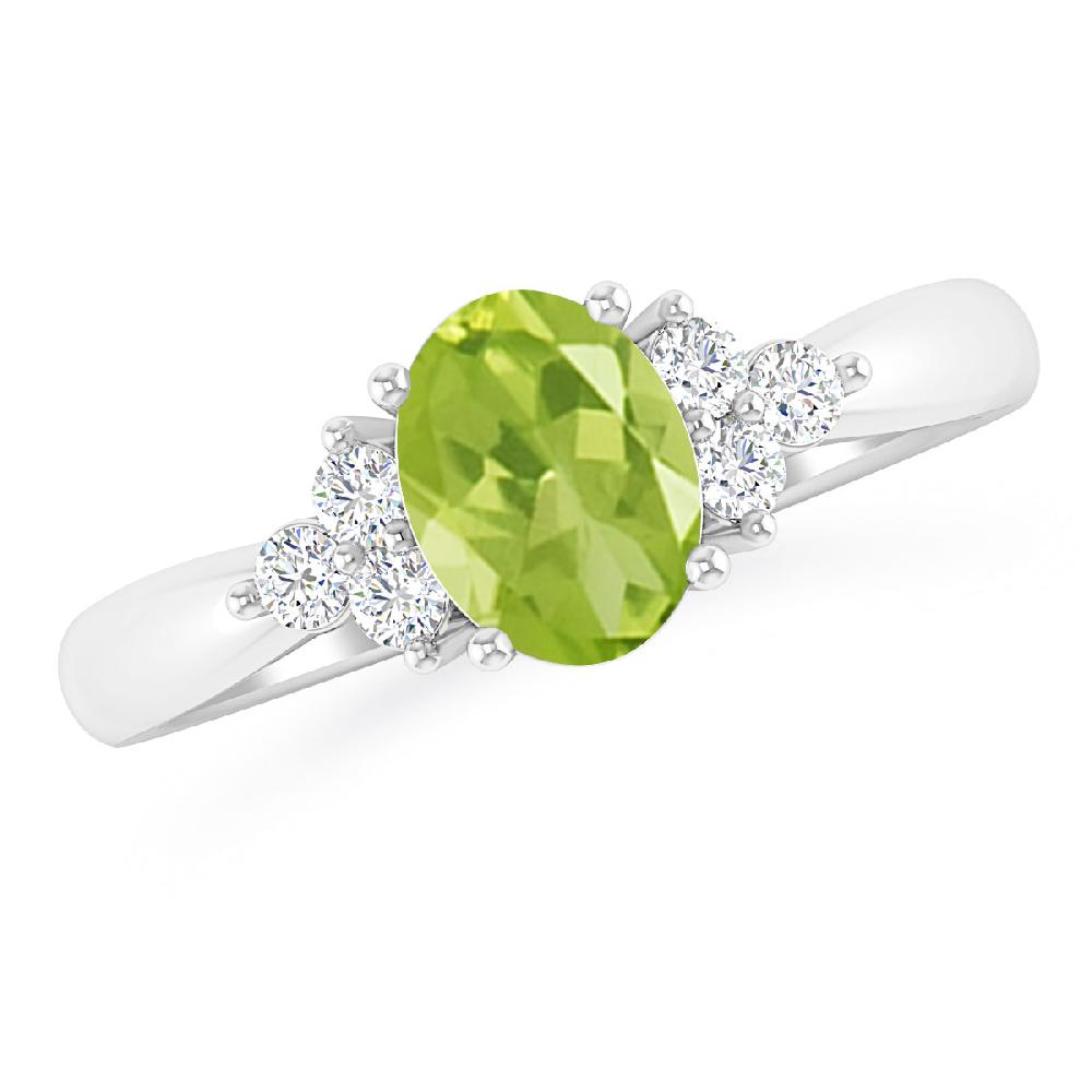 White Gold - Peridot