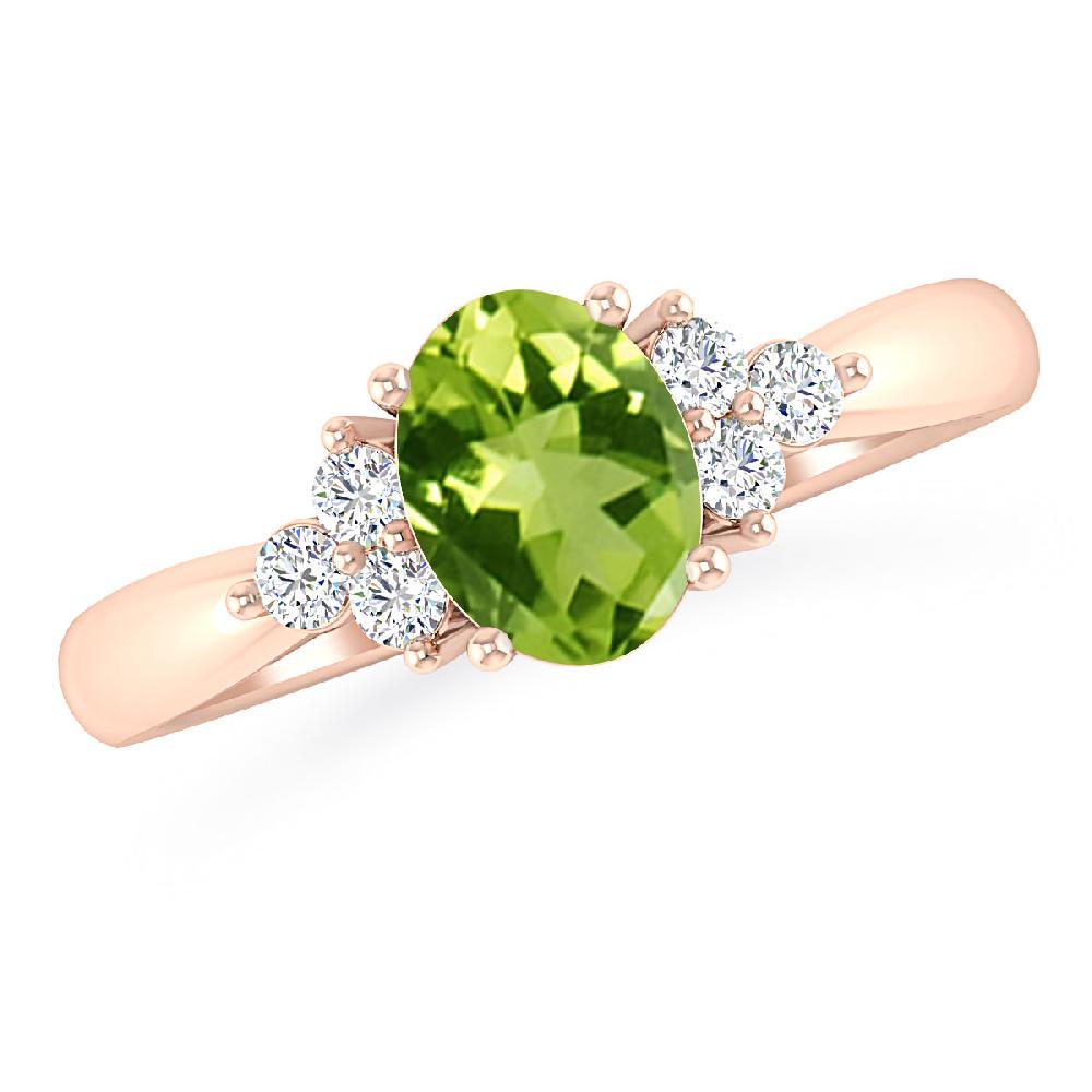 Rose Gold - Peridot