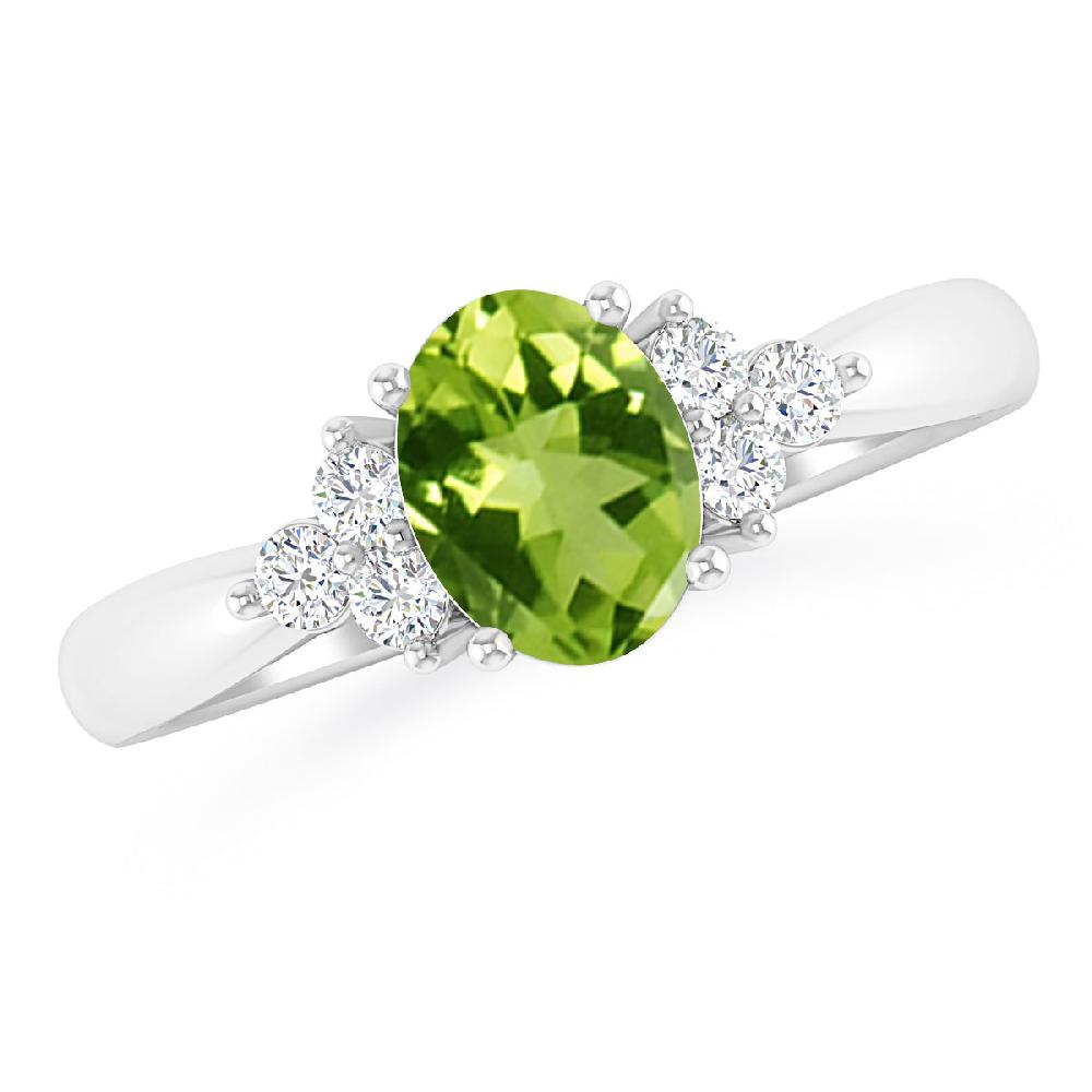 White Gold - Peridot