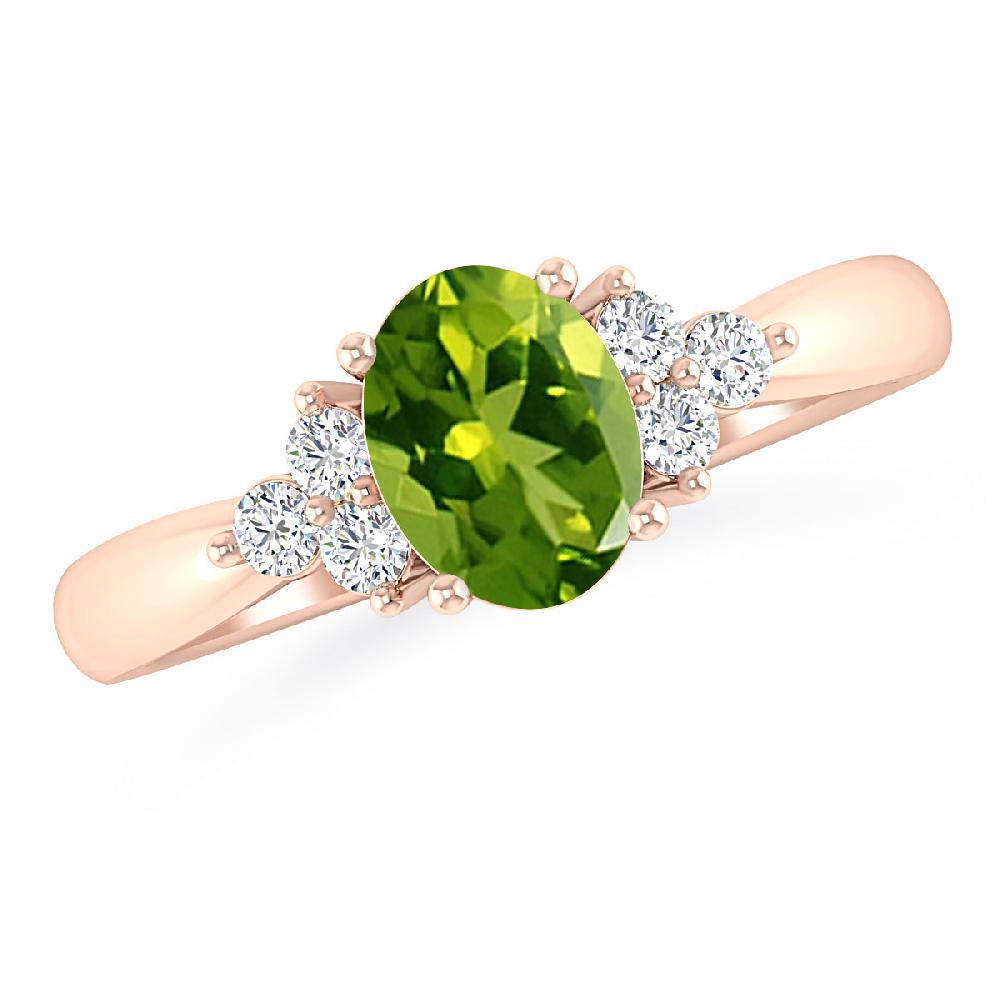 Rose Gold - Peridot