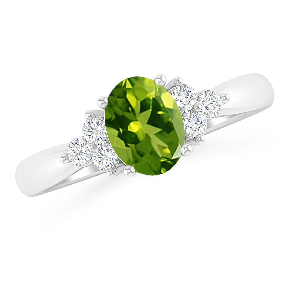 White Gold - Peridot