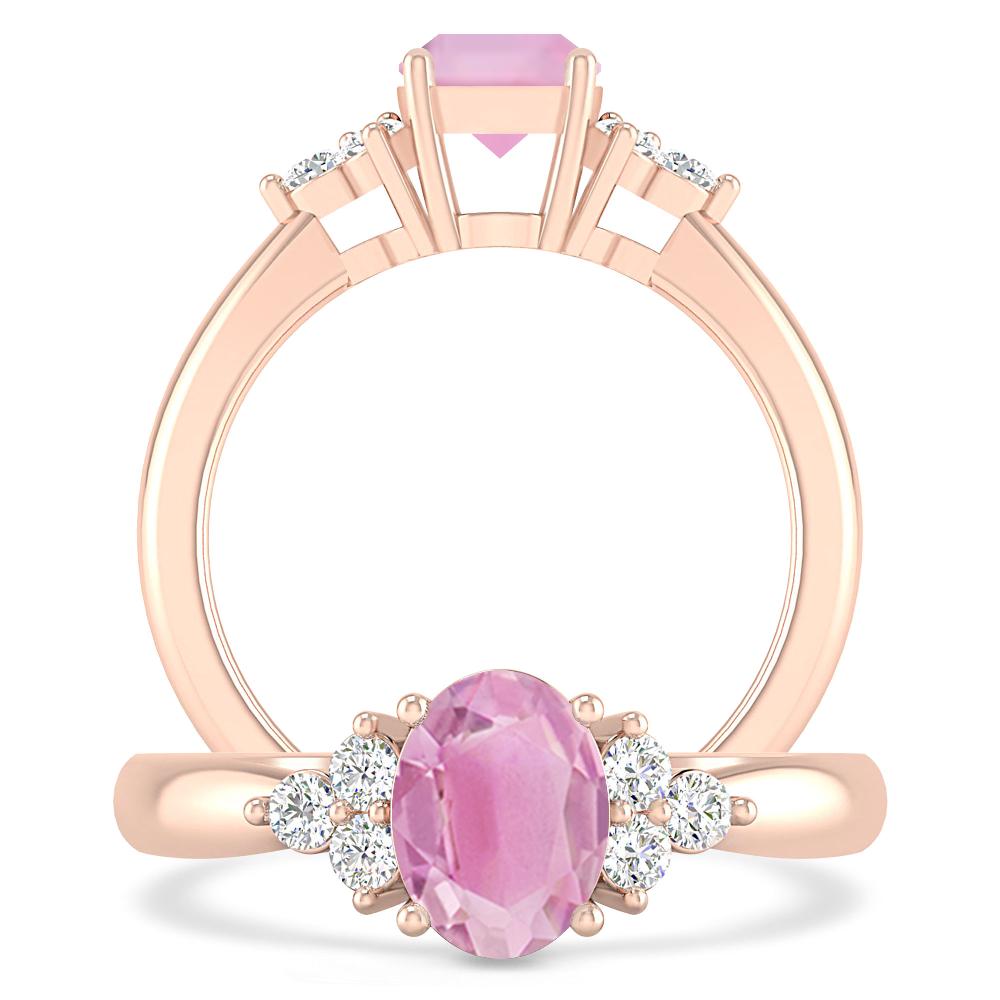 Rose Gold - Pink Tourmaline