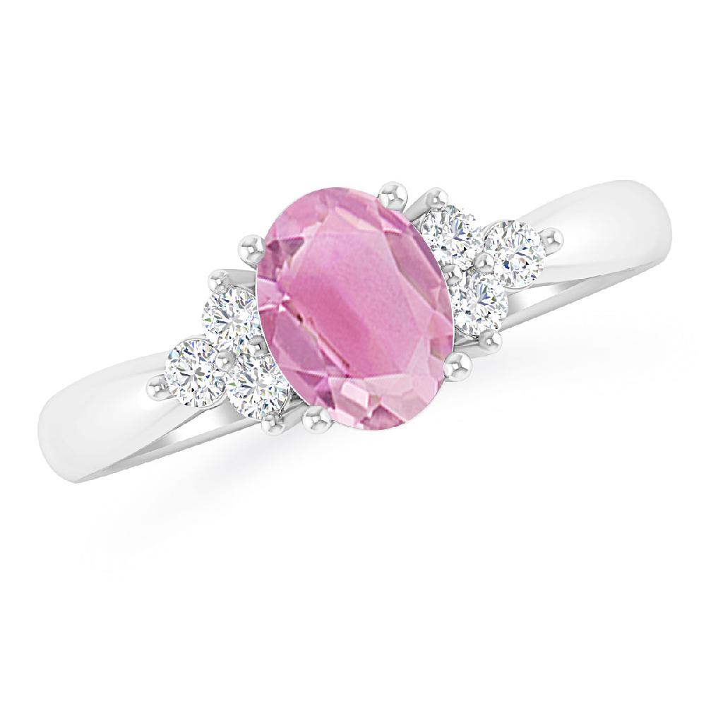 White Gold - Pink Tourmaline