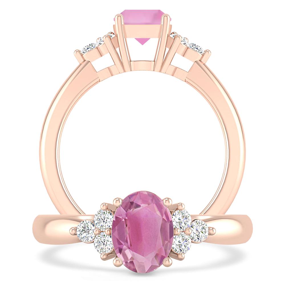 Rose Gold - Pink Tourmaline