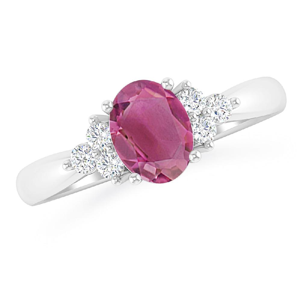 White Gold - Pink Tourmaline