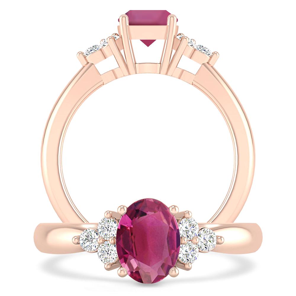 Rose Gold - Pink Tourmaline