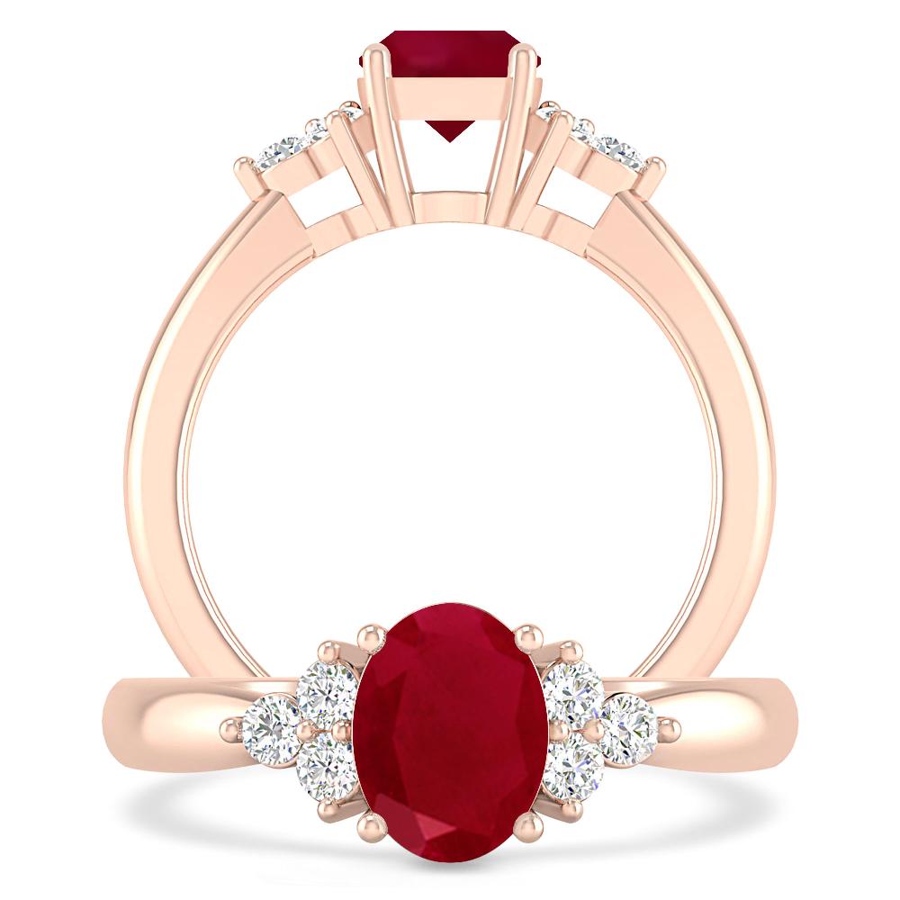 Rose Gold - Ruby