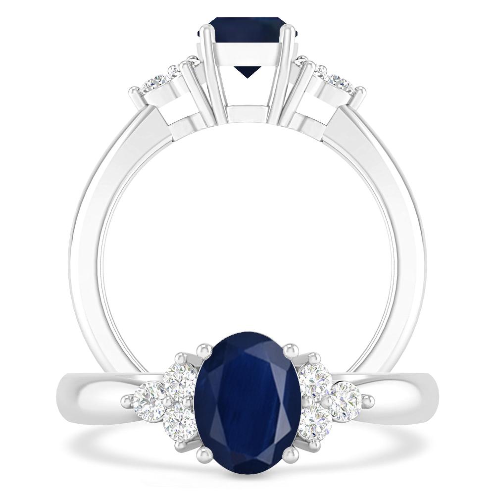 White Gold - Sapphire