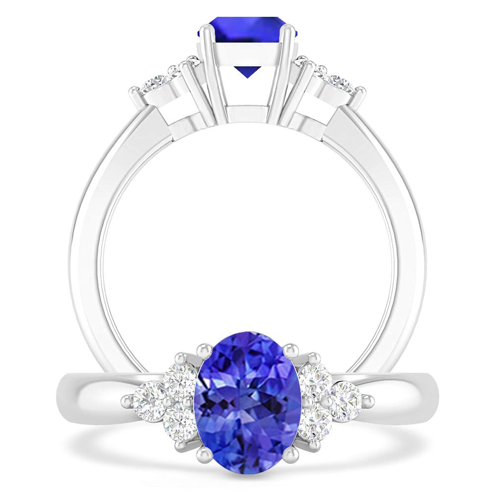 White Gold - Tanzanite