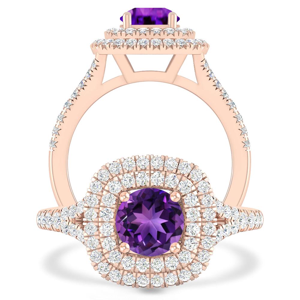 Rose Gold - Amethyst