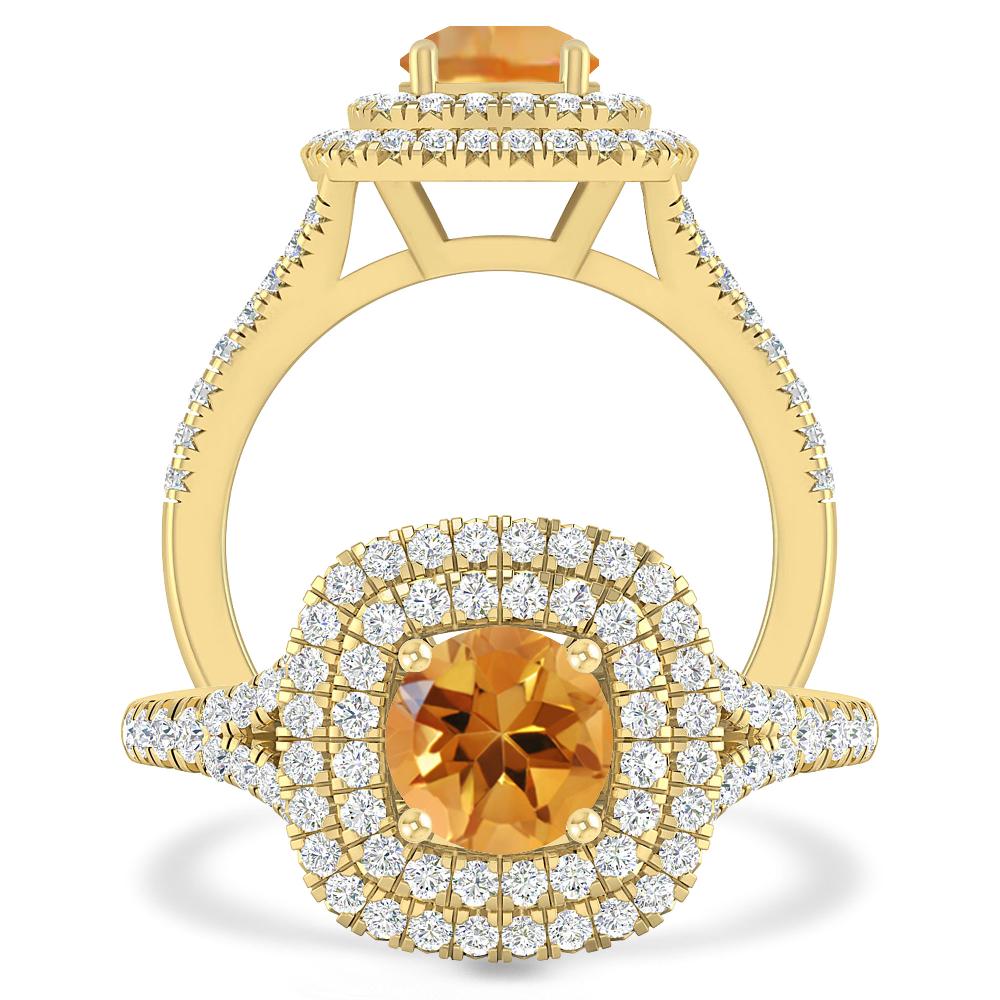 Yellow Gold - Citrine