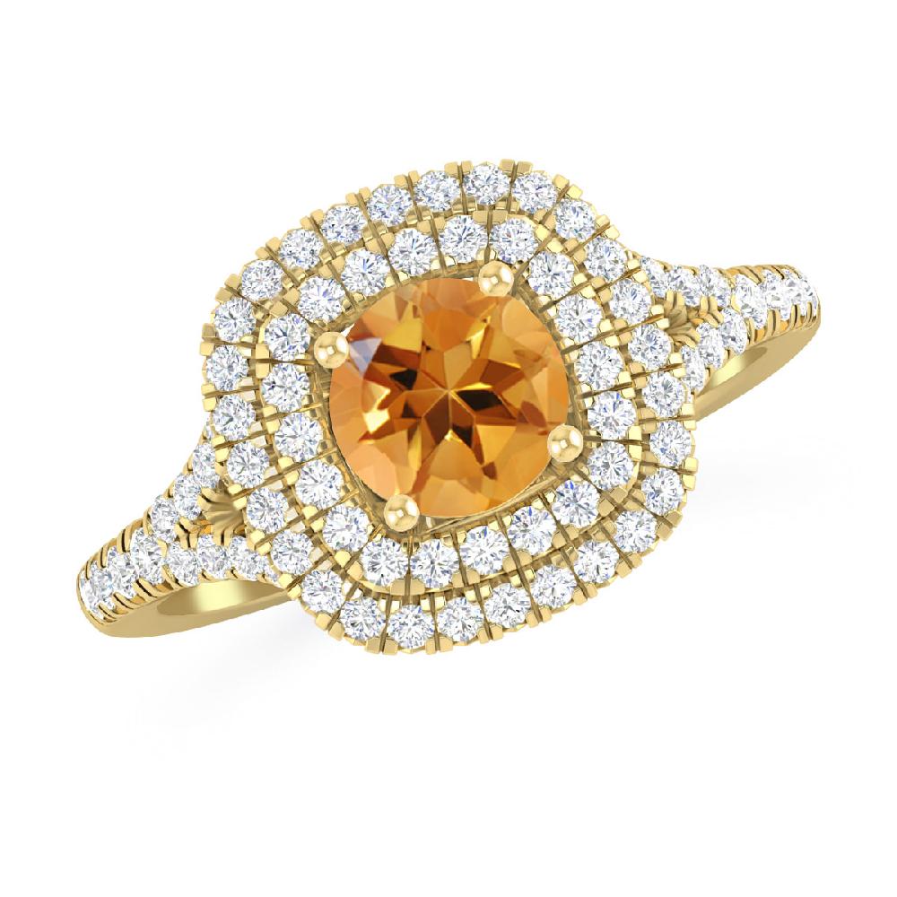 Yellow Gold - Citrine