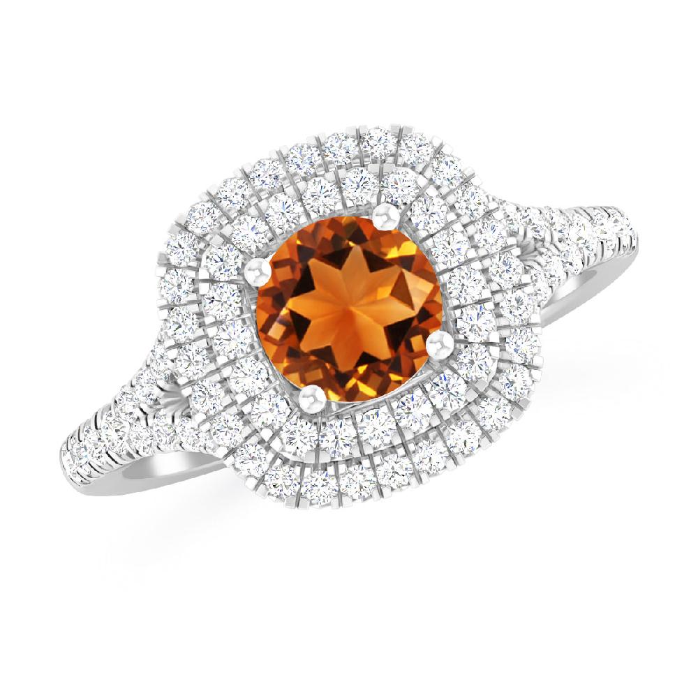 White Gold - Citrine