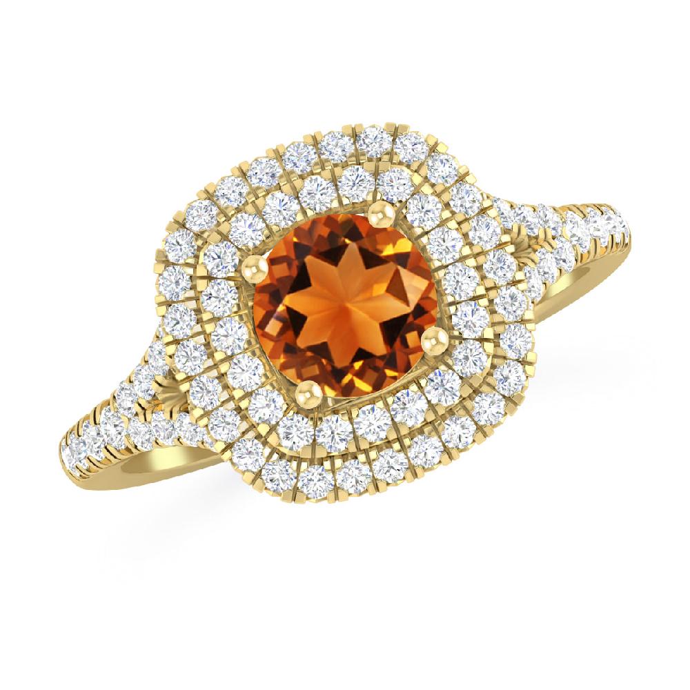 Yellow Gold - Citrine