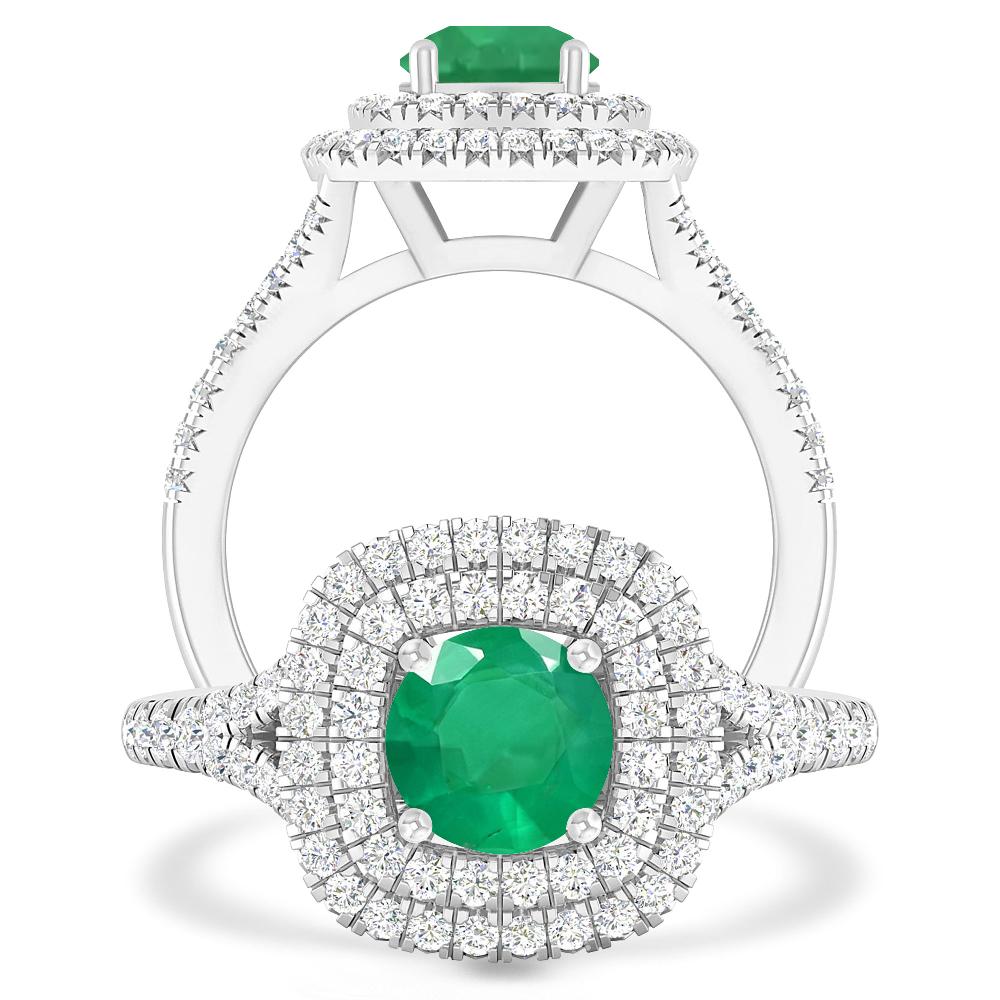 White Gold - Emerald