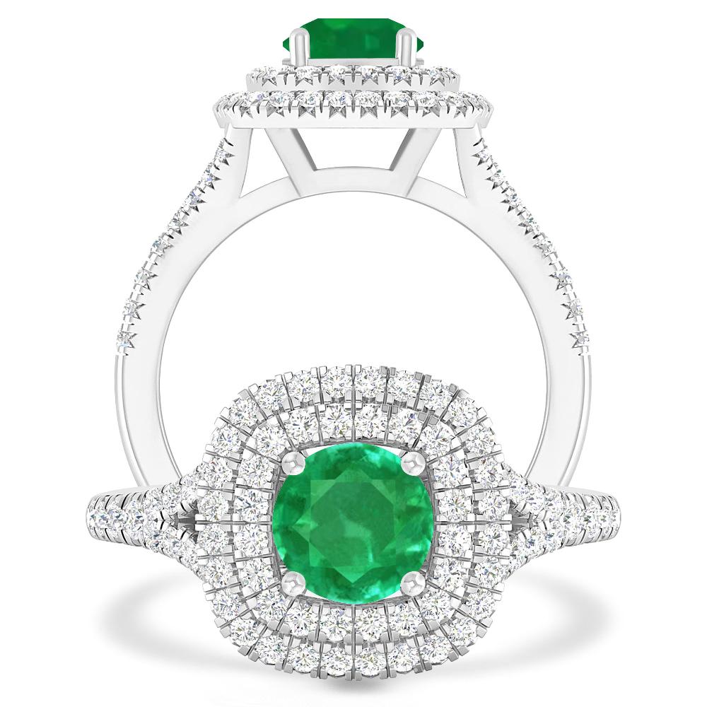 White Gold - Emerald