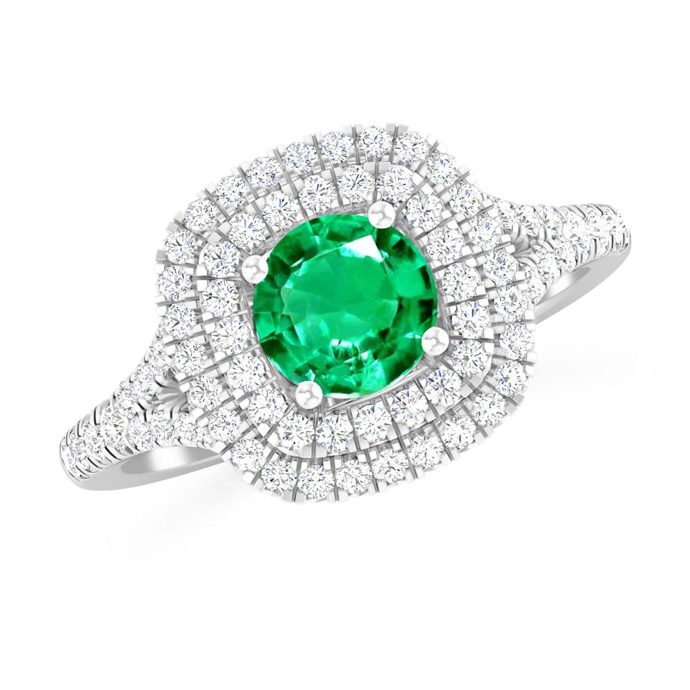 White Gold - Emerald