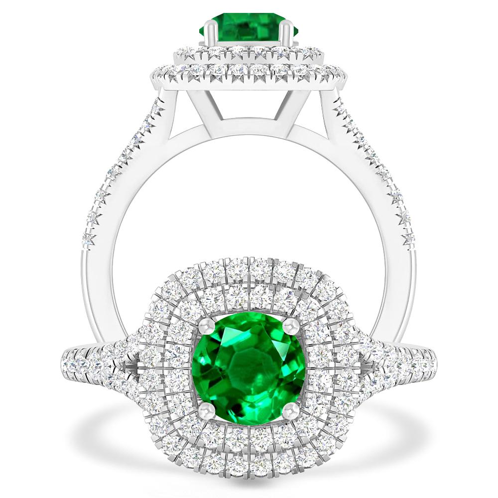 White Gold - Emerald