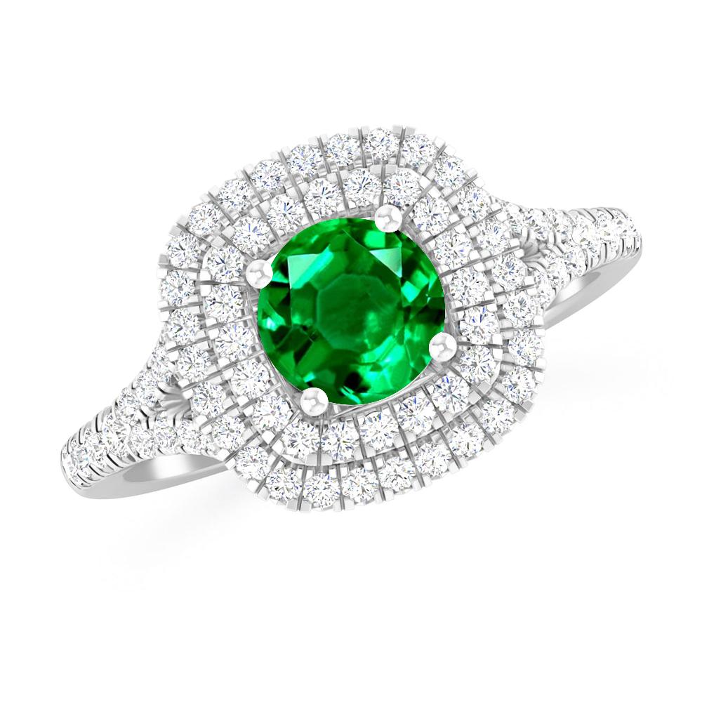 White Gold - Emerald