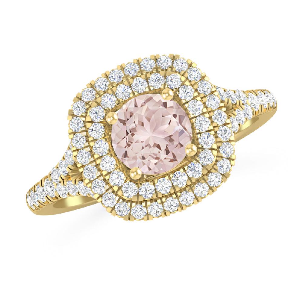 Yellow Gold - Morganite