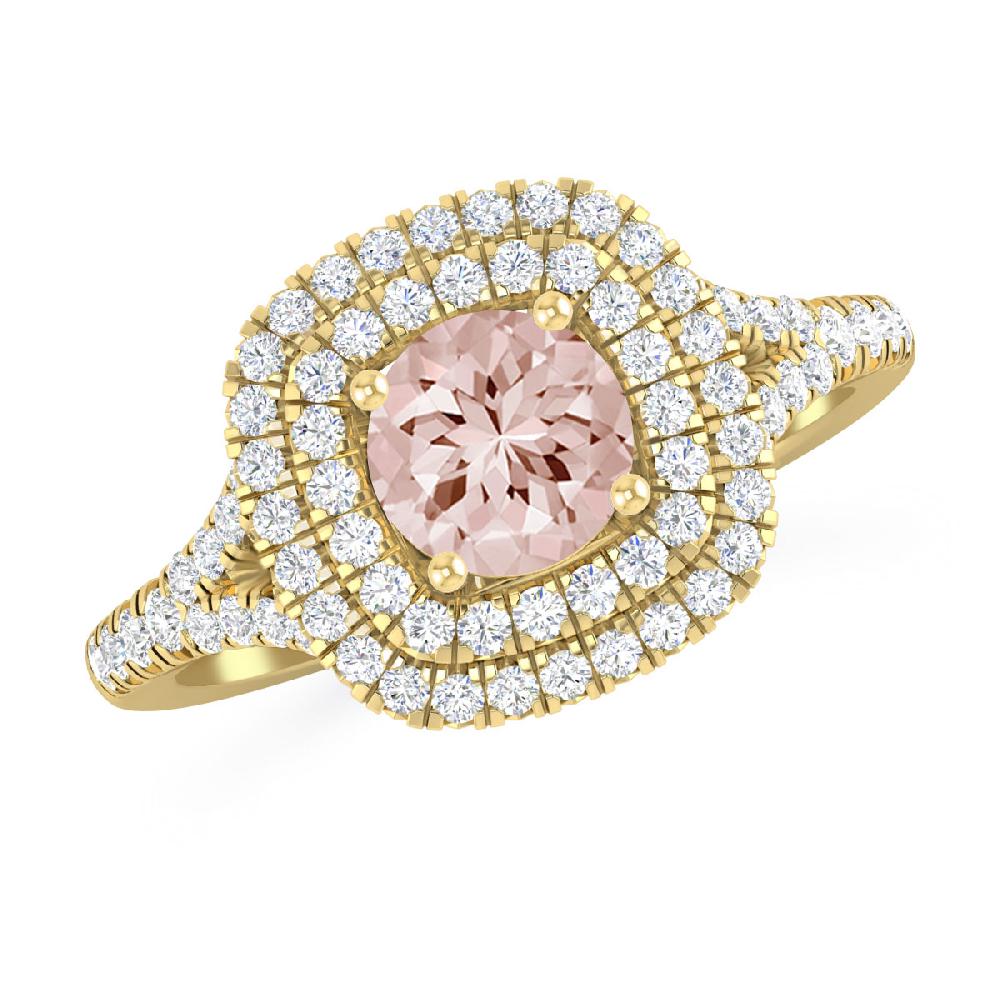 Yellow Gold - Morganite