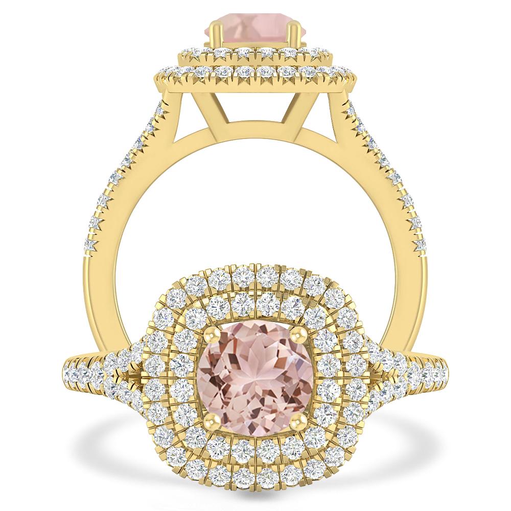 Yellow Gold - Morganite