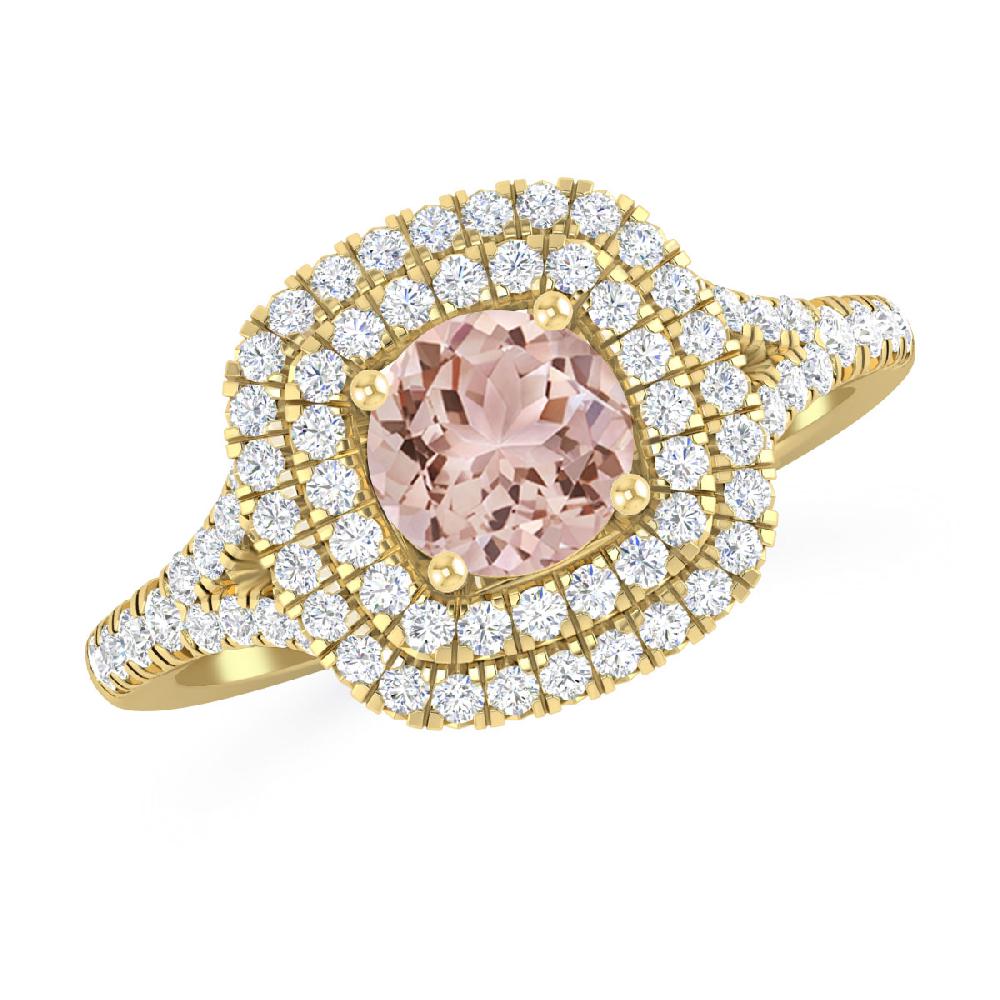 Yellow Gold - Morganite