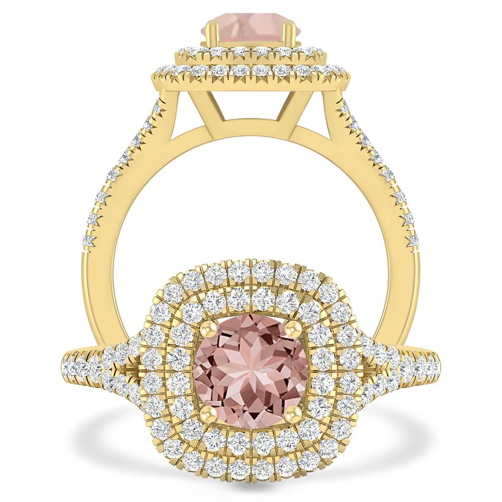 Yellow Gold - Morganite