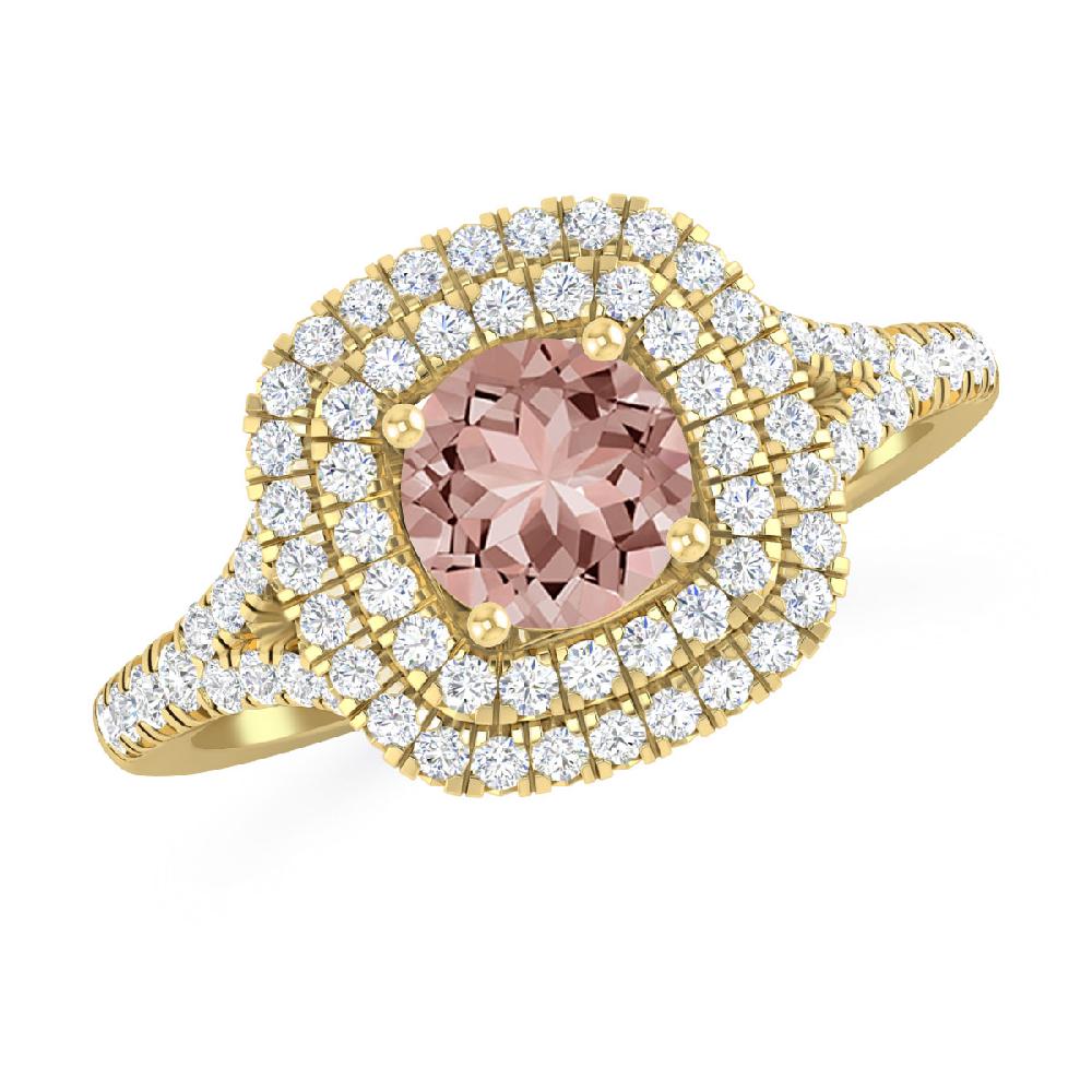 Yellow Gold - Morganite