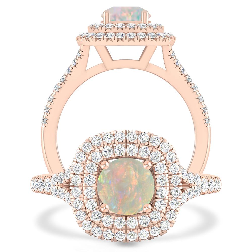 Rose Gold - Opal