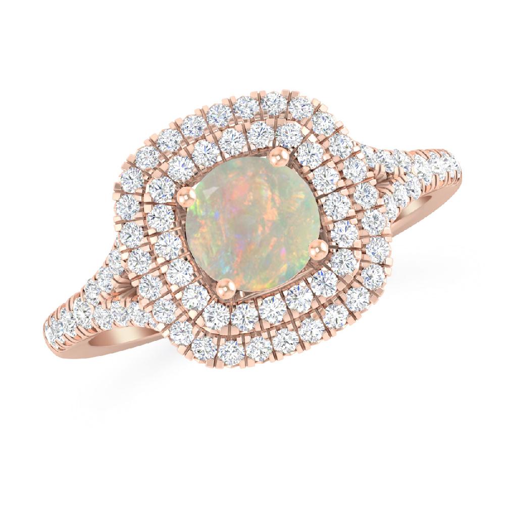 Rose Gold - Opal