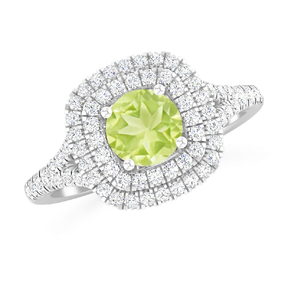 White Gold - Peridot