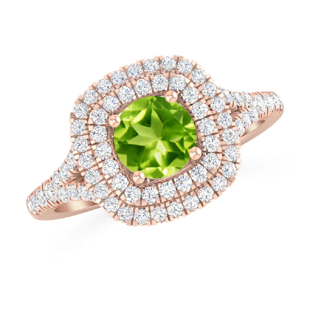 Rose Gold - Peridot