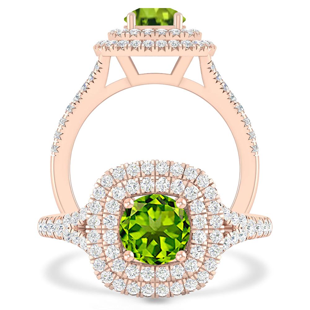 Rose Gold - Peridot